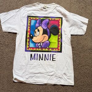 Disney Minnie Mouse T-Shirt - White & Purple